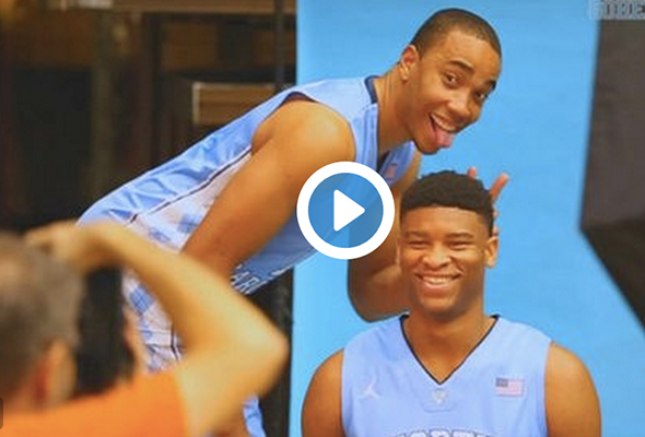 Video: UNC Basketball Photo Day