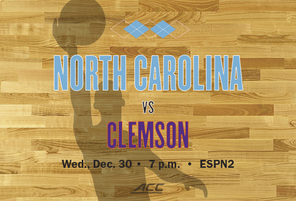 Basketball: Clemson at North Carolina