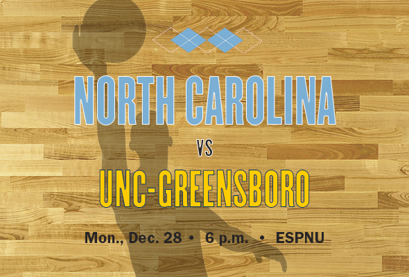 Basketball: UNC-Greensboro at North Carolina