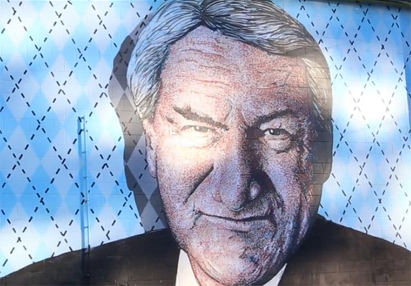 Coach Smith honored with mural