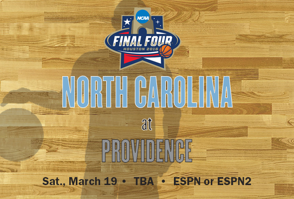 NCAA TOURNAMENT: Providence vs. North Carolina