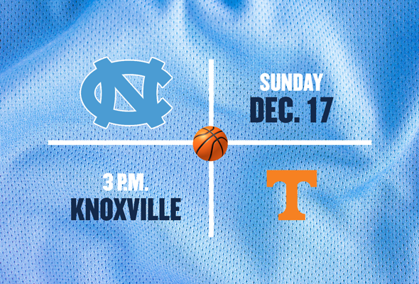 Basketball 2017-18: UNC at Tennessee